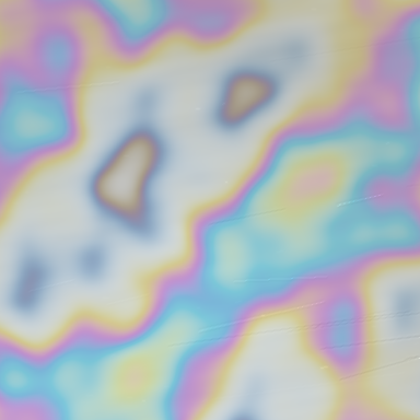 Anodised titanium metal texture