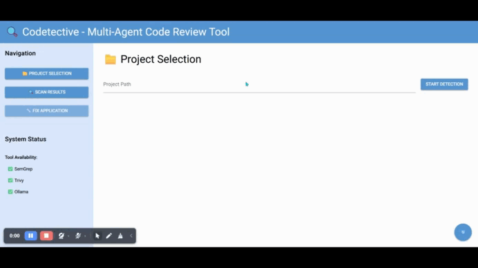 Codetective GUI