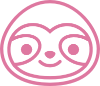 Pink Sloth Logo