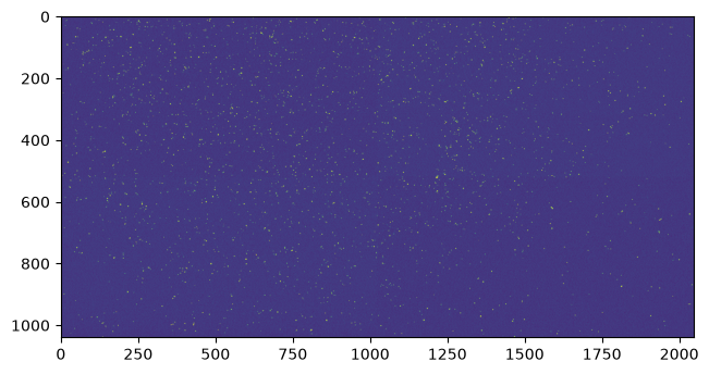 The same image with the bias removed