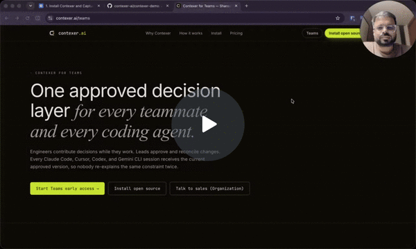 Watch: Contexer personal and team context