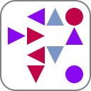 keyed square with rounded corners