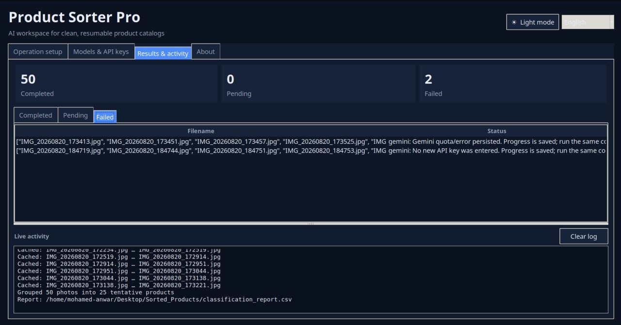 Dark failed-request diagnostics