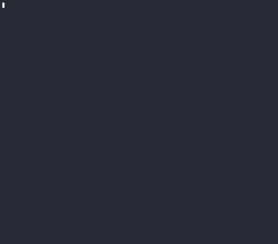 CLI demo