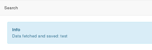 Successfuly fetched test domain message.
