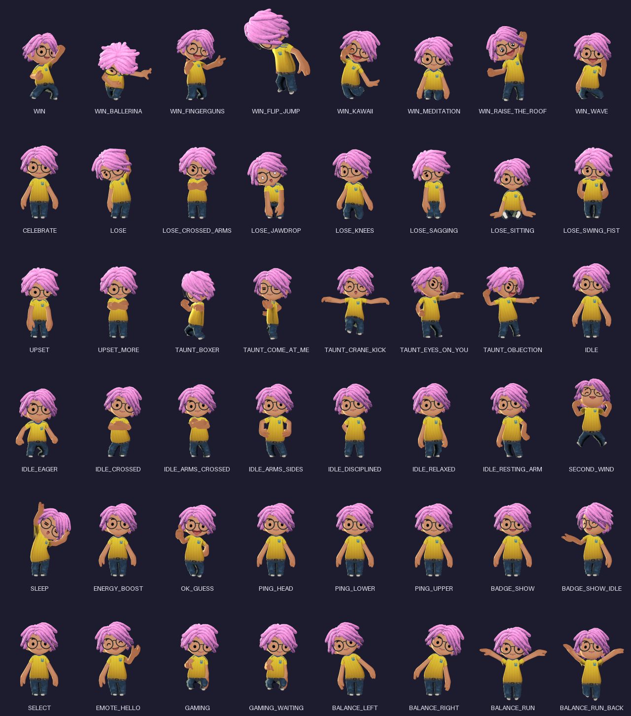 Every built-in animation