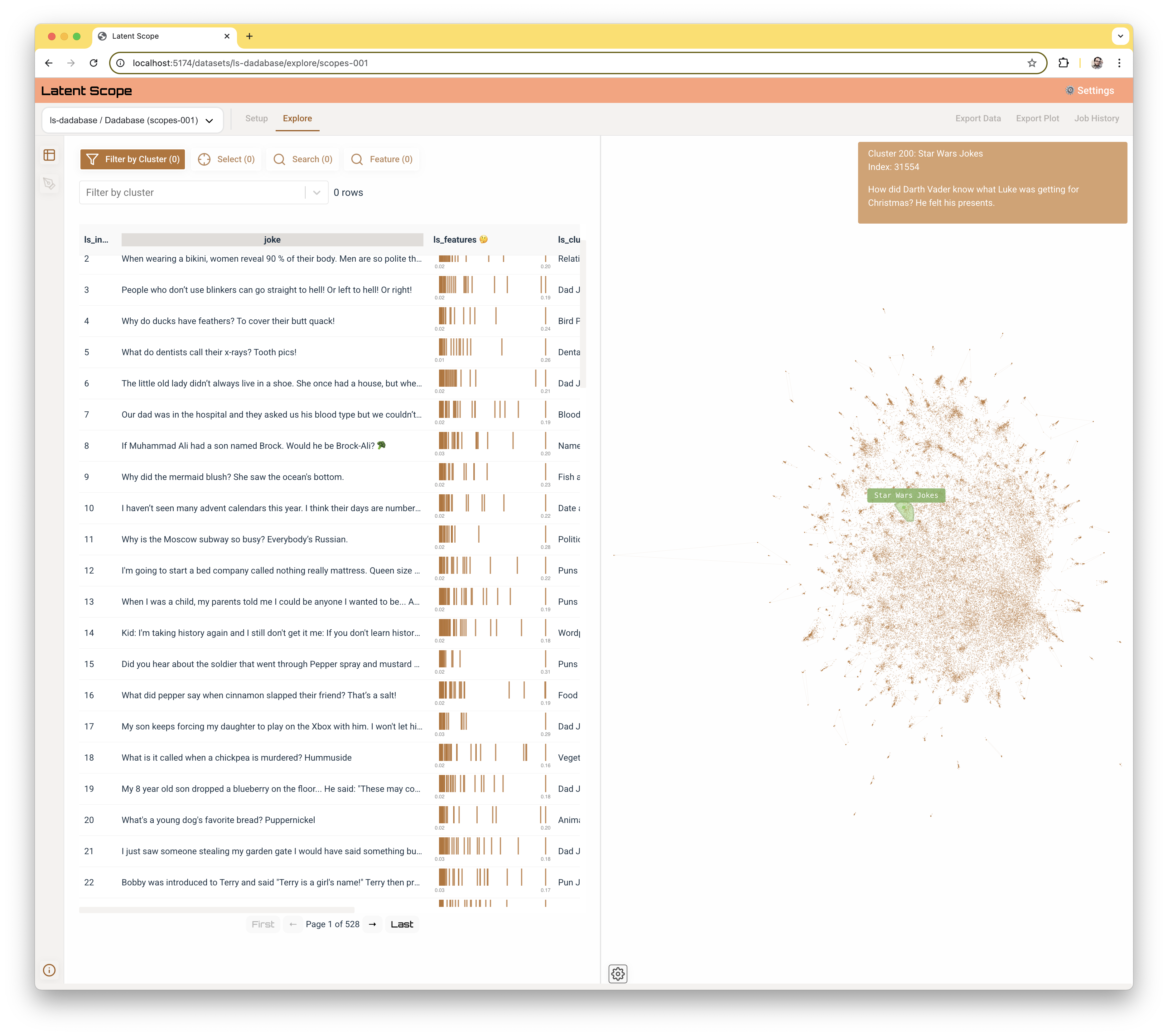 Explore and your data