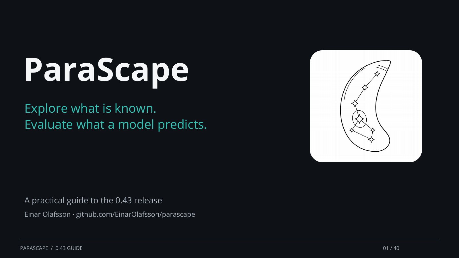ParaScape: introduction and practical guide in 40 slides