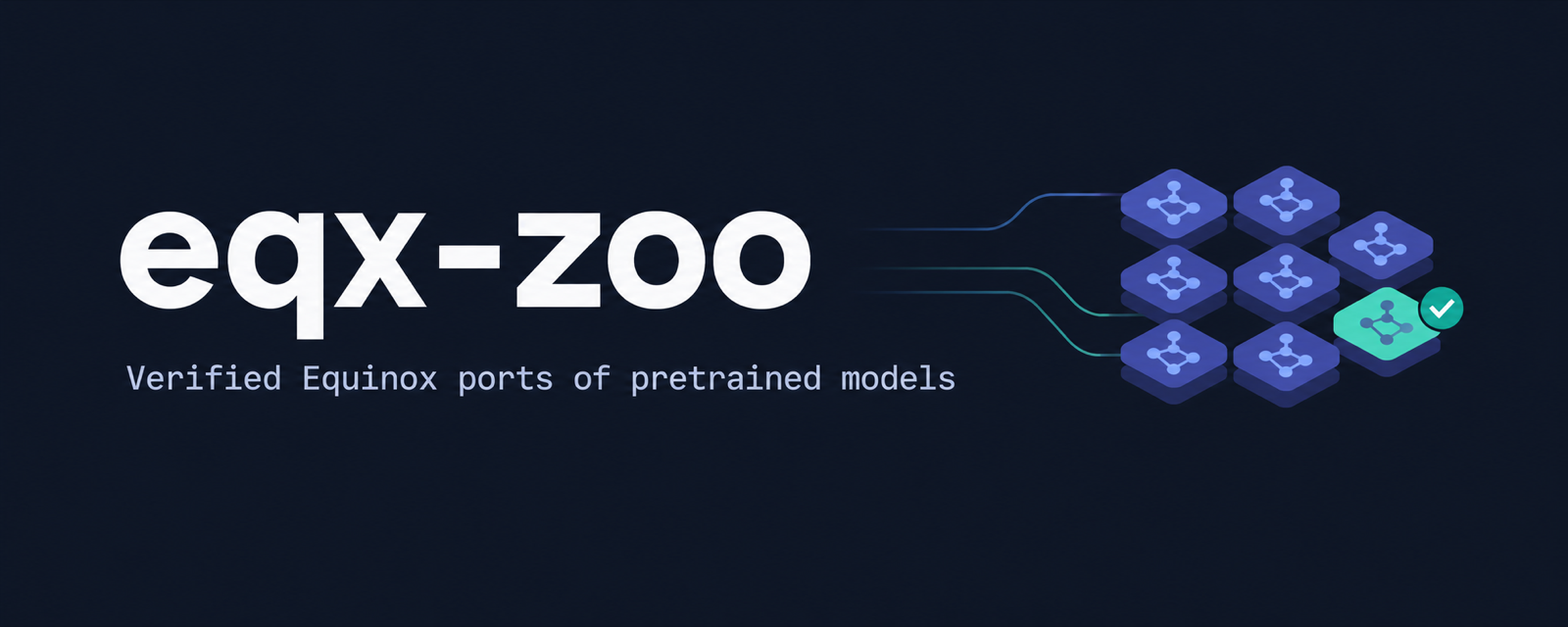 eqx-zoo: verified Equinox ports of pretrained models