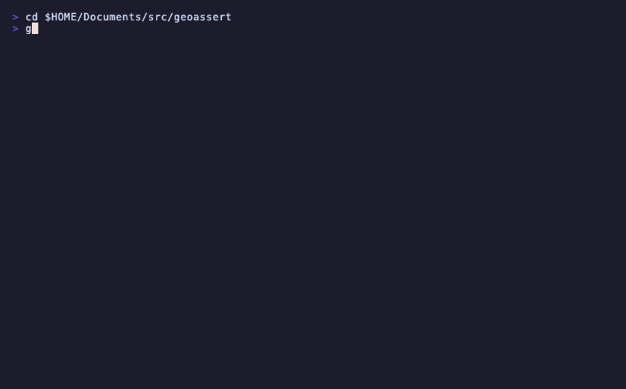 geoassert demo