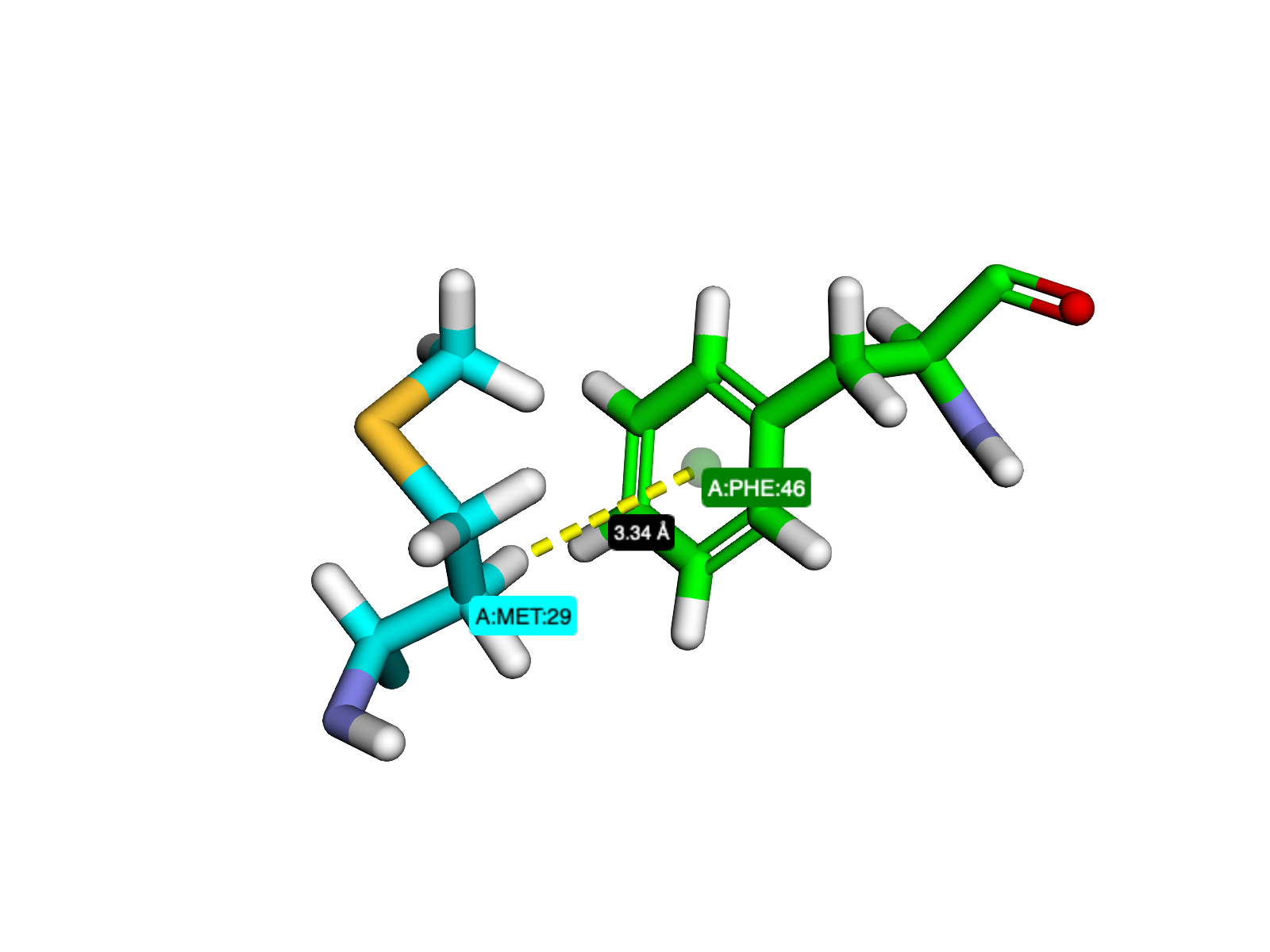 Pi Interaction in PDB Entry 6RSA