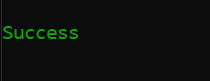 output for color text