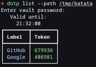 Cli List