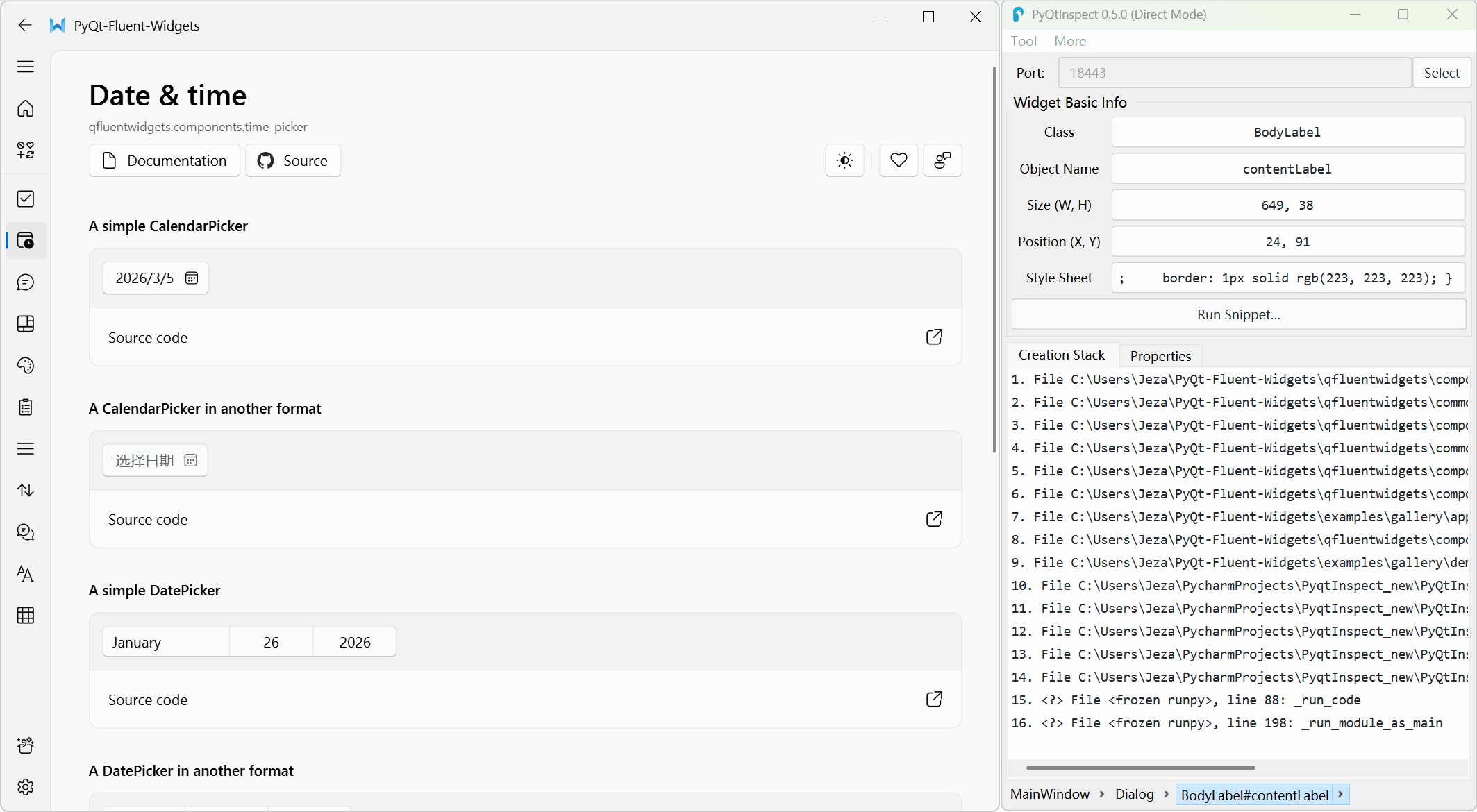 mock right button as left