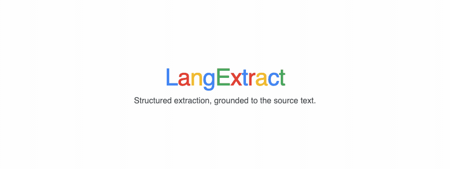 LangExtract end to end: unstructured text is chunked, extracted in parallel by an LLM, and every extracted value is grounded back to its exact character span in the source