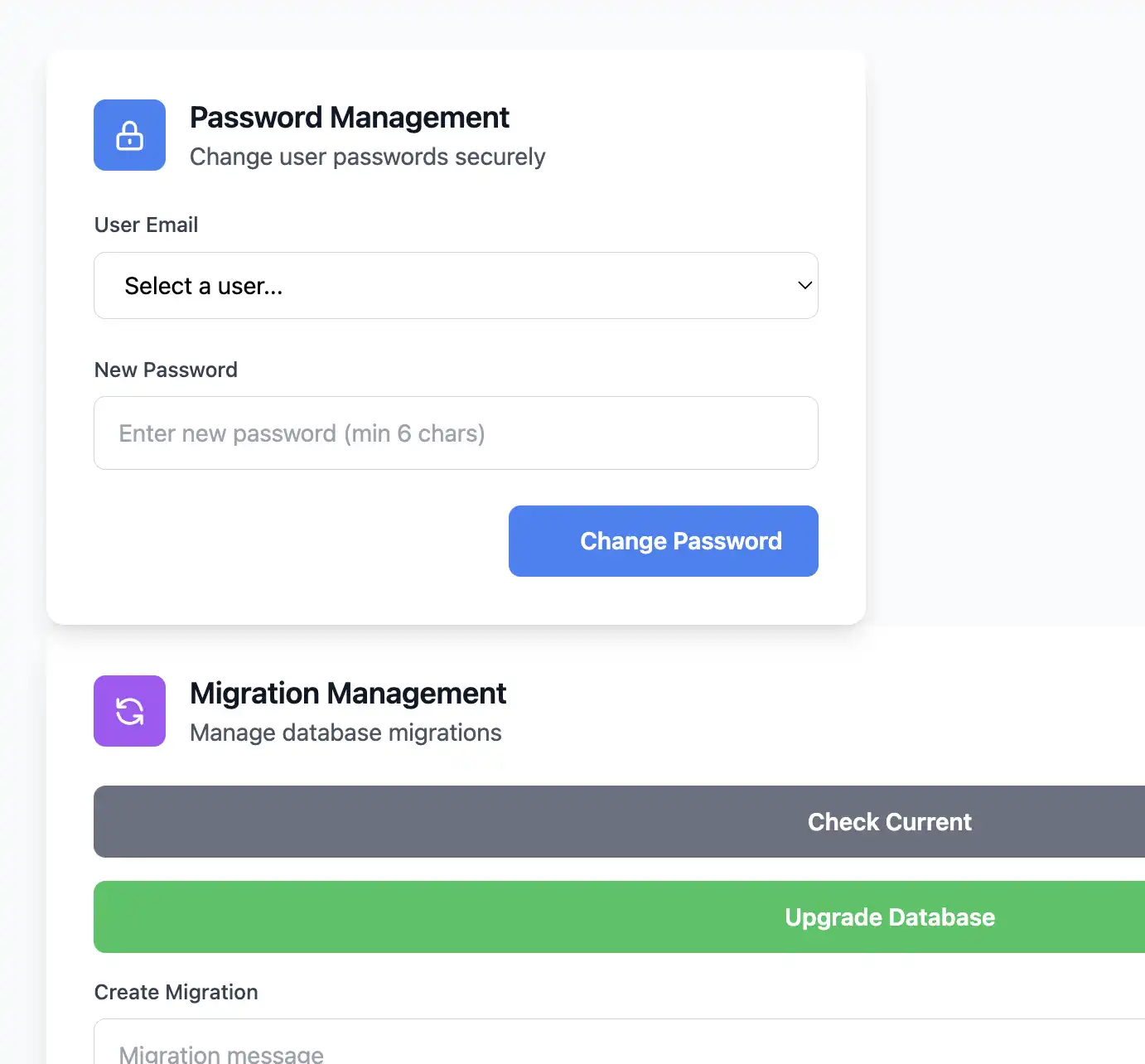 oppman web admin