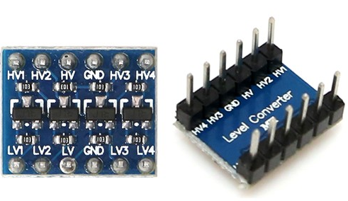 4-channel I2C-safe Bi-directional Logic Level converter