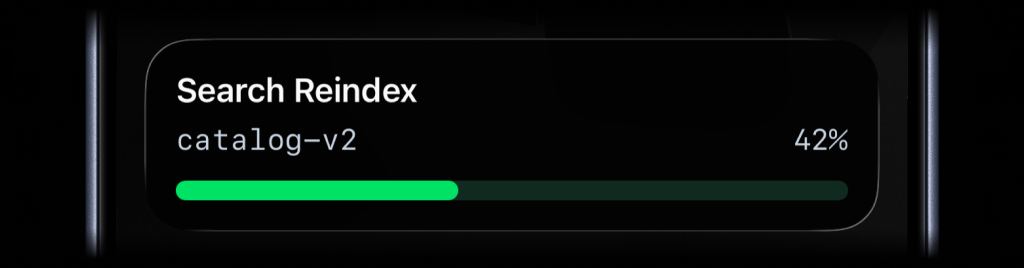 Progress stream example