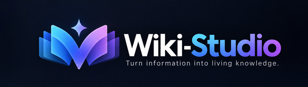 Wiki-Studio — Turn information into living knowledge.