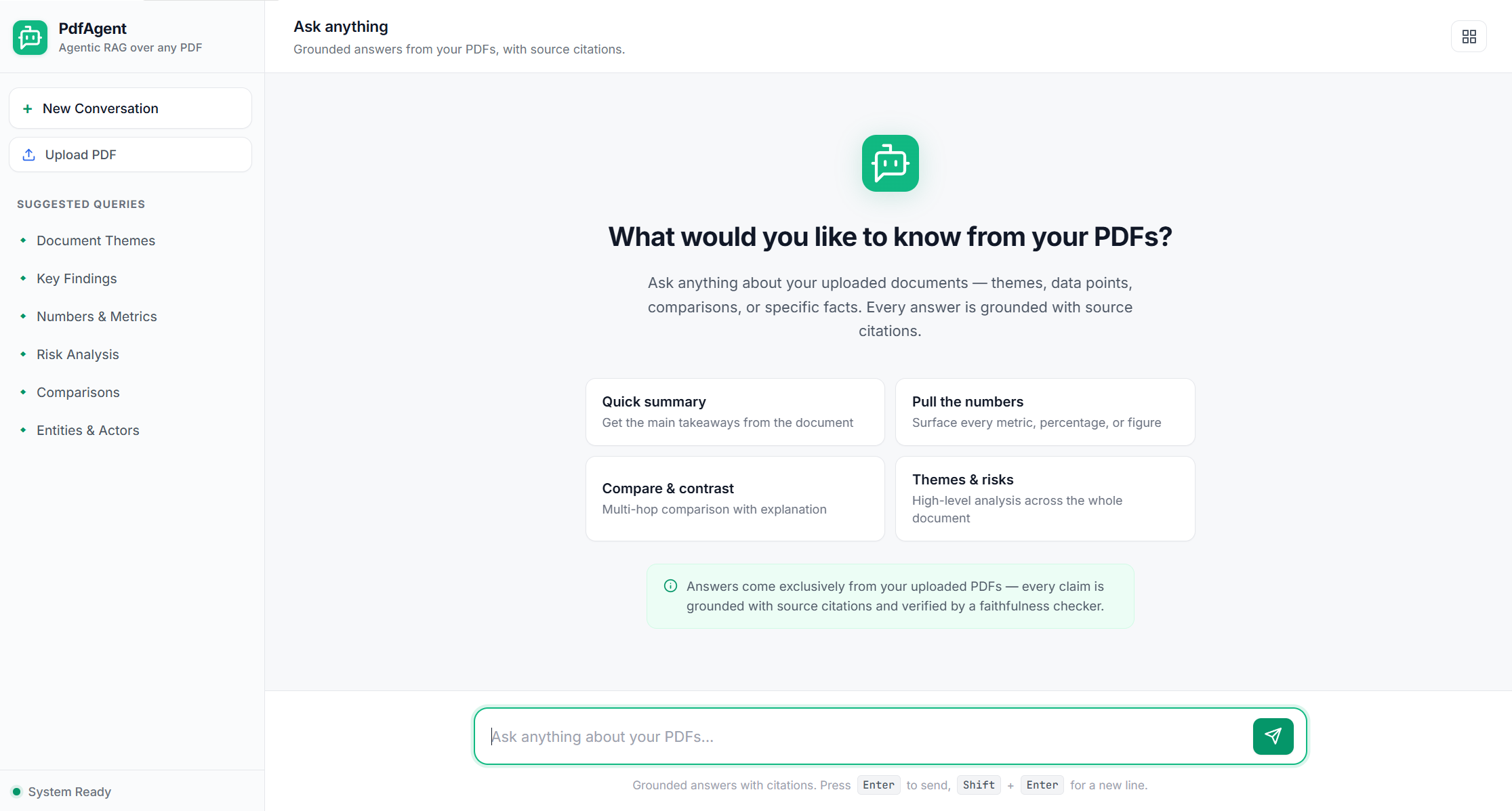PdfAgent UI