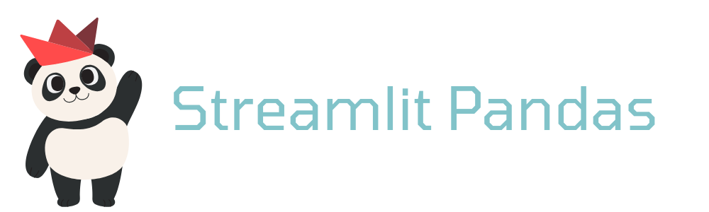 Streamlit pandas logo