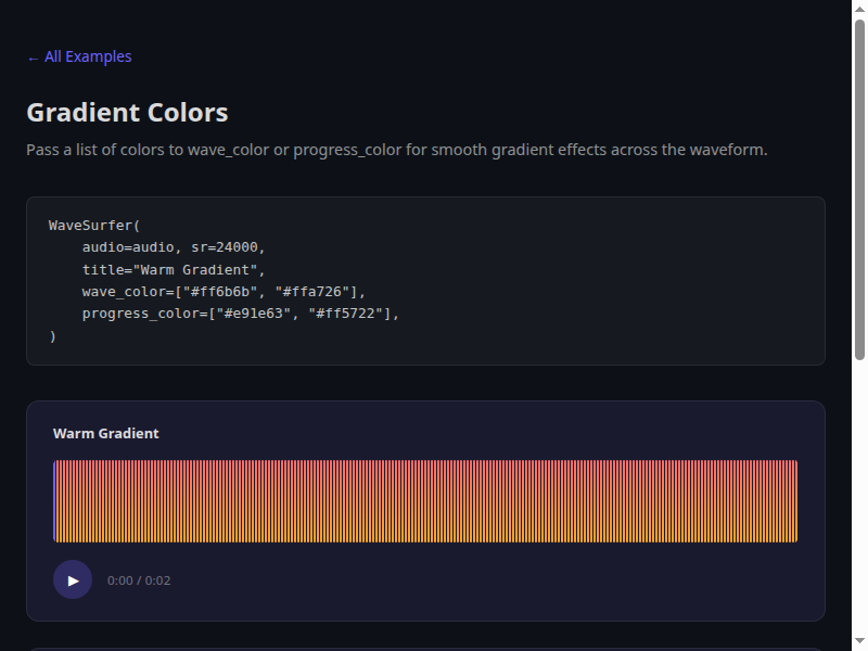 Gradient Colors