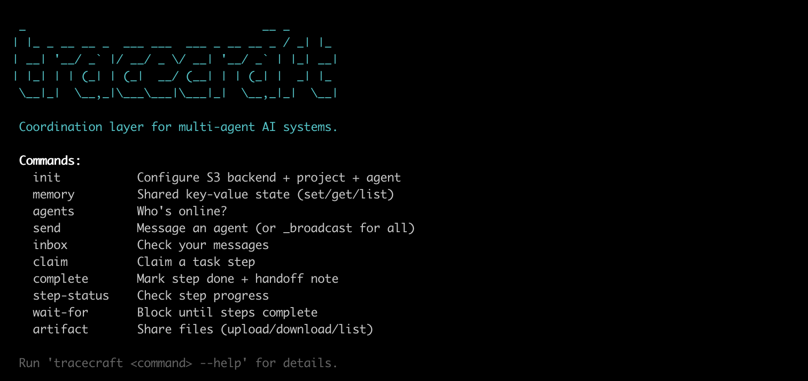 tracecraft CLI