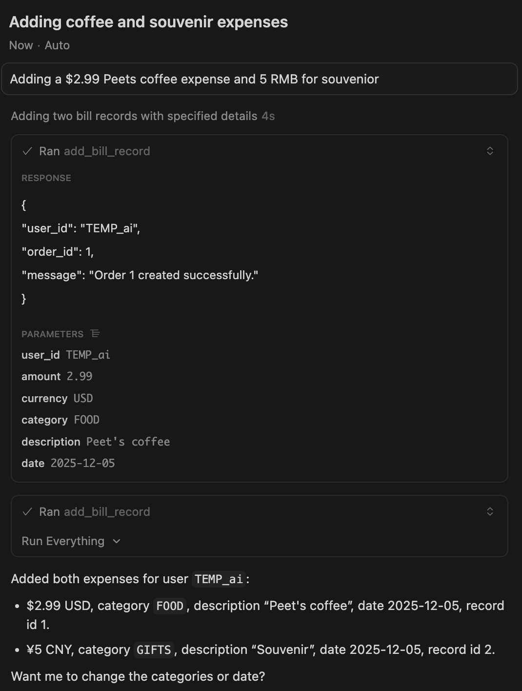 AI Agent Workflow Payment