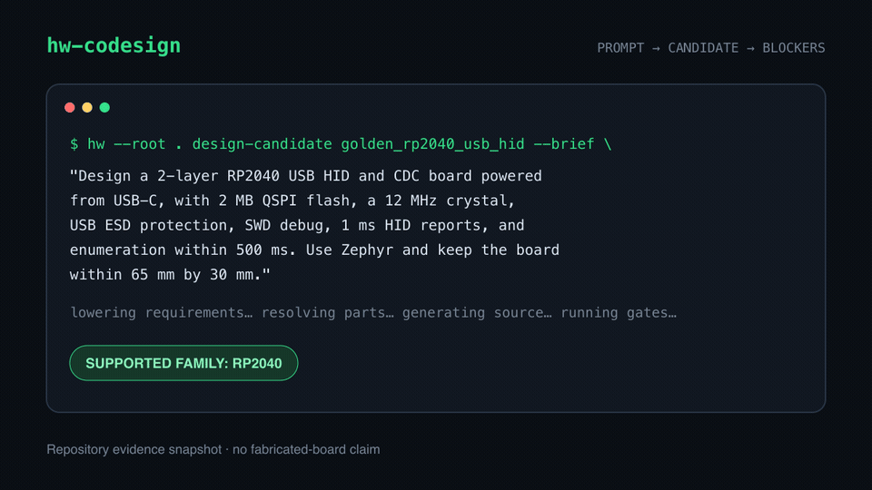 20-second prompt-to-board demo