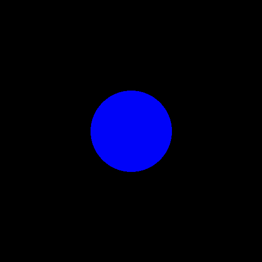 Blue circle