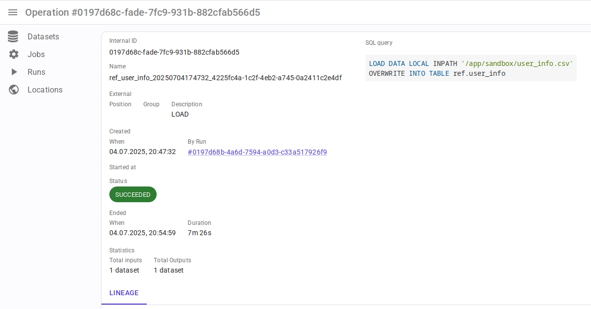 Hive query details