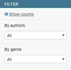 Select2 filters in the admin sidebar
