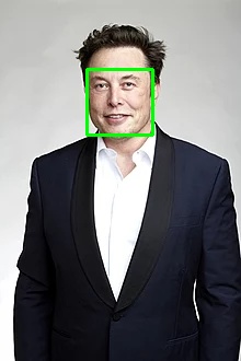 Tested on a picture of Elon Musk