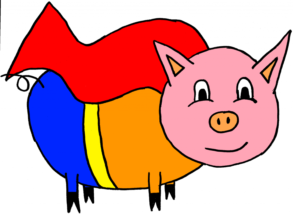 Susie Superpig Cartoon Image