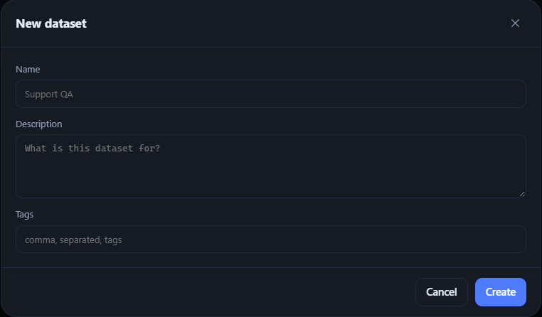 New dataset