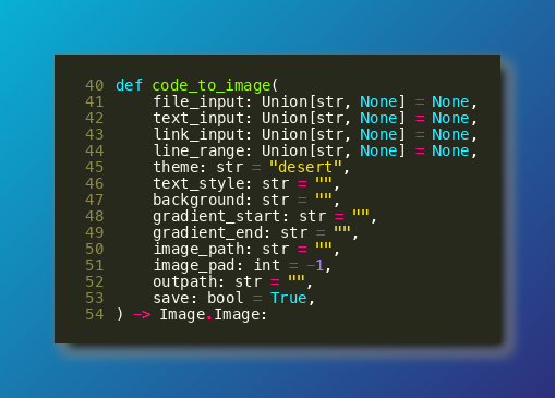 Demonstration of desert theme