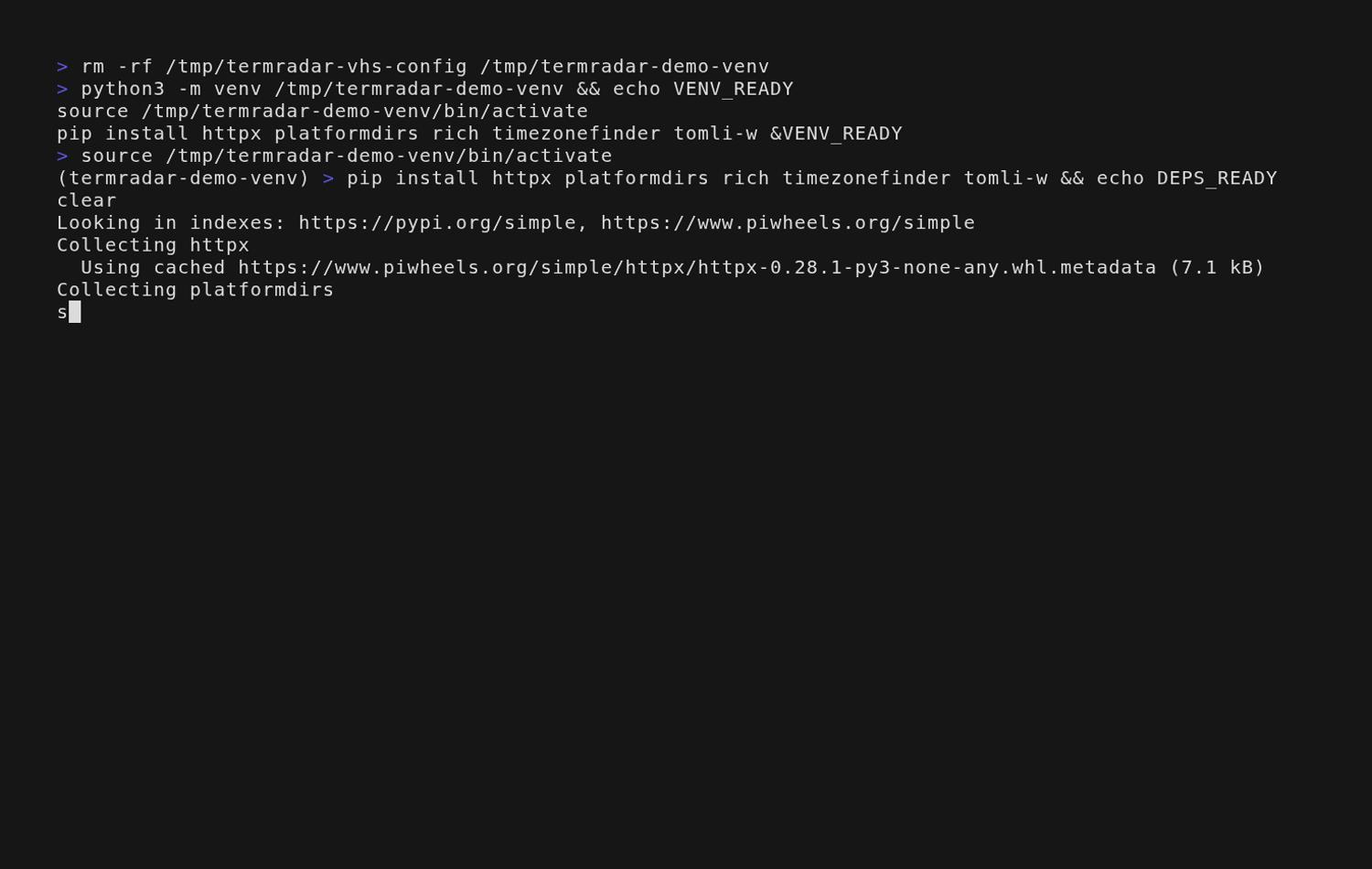 Install and first-run setup