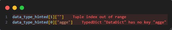 After executing the code