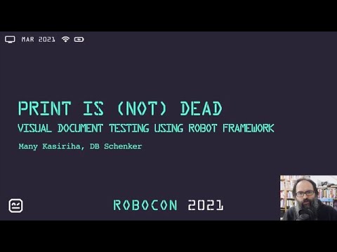 DocTest Library presentation at robocon.io 2021