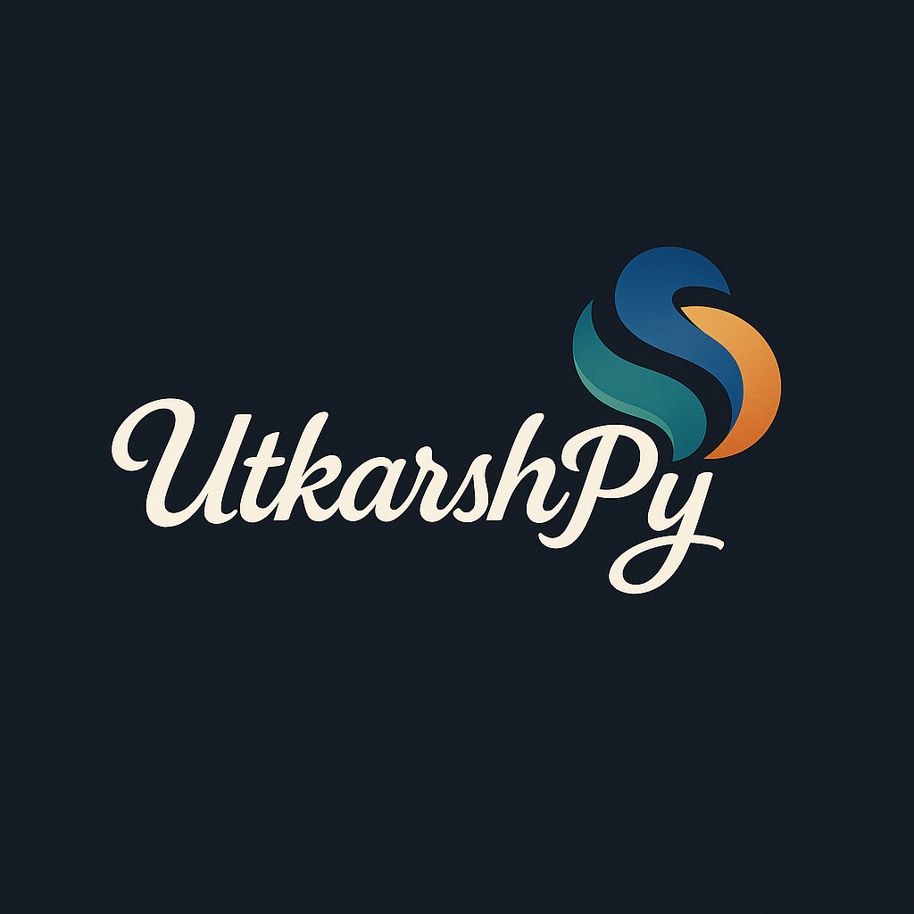 UtkarshPy Logo