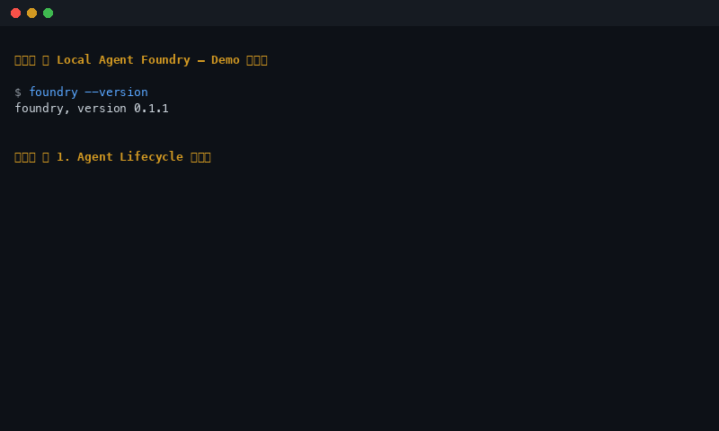 CLI Demo