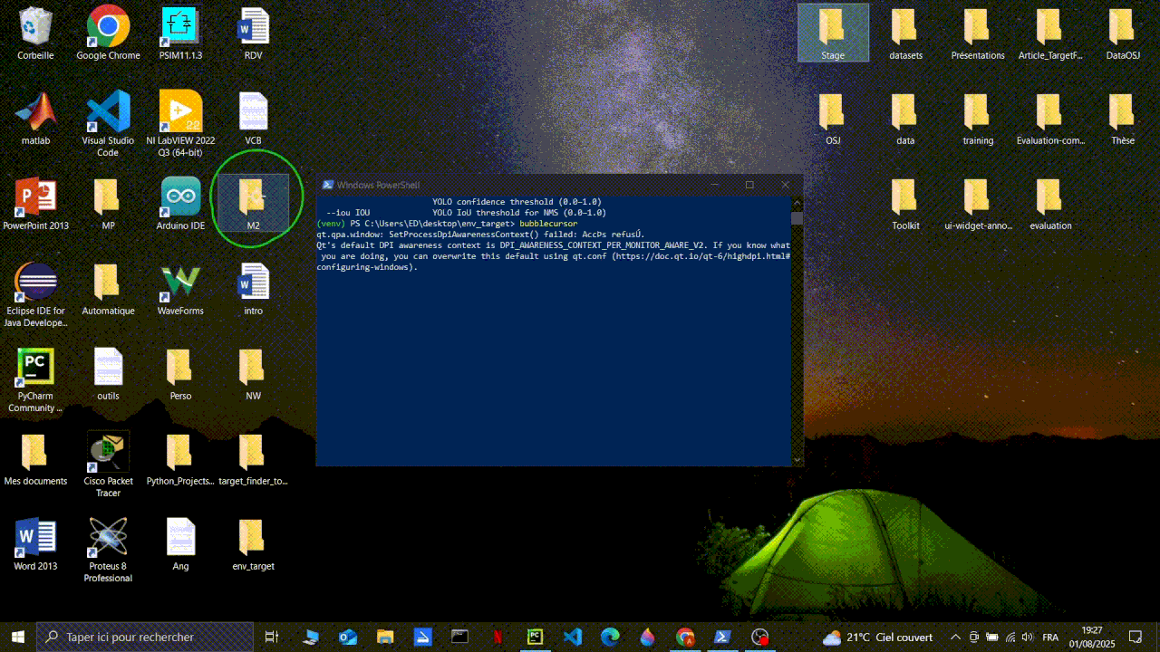 Bubble Cursor - Windows