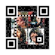 Animated 3-H QR code encoding "The Beatles -- Let It Be"