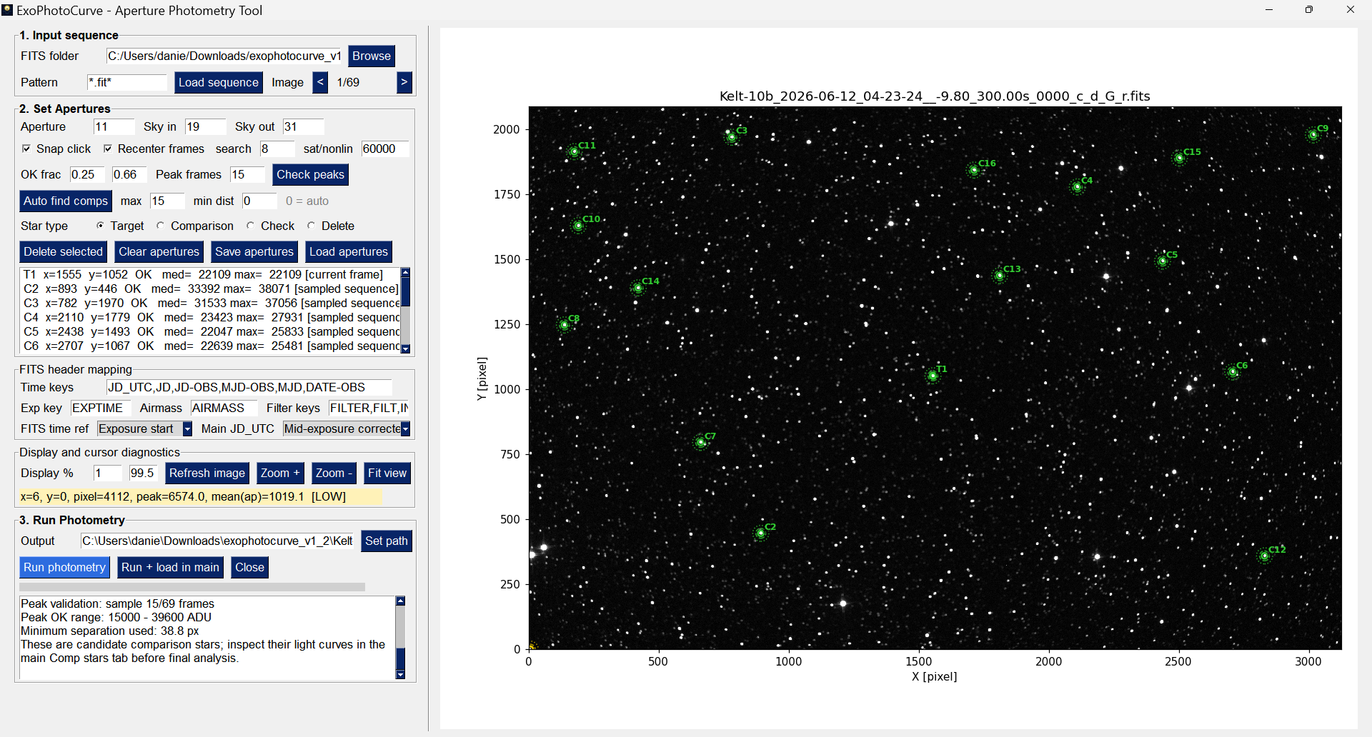ExoPhotoCurve photometry