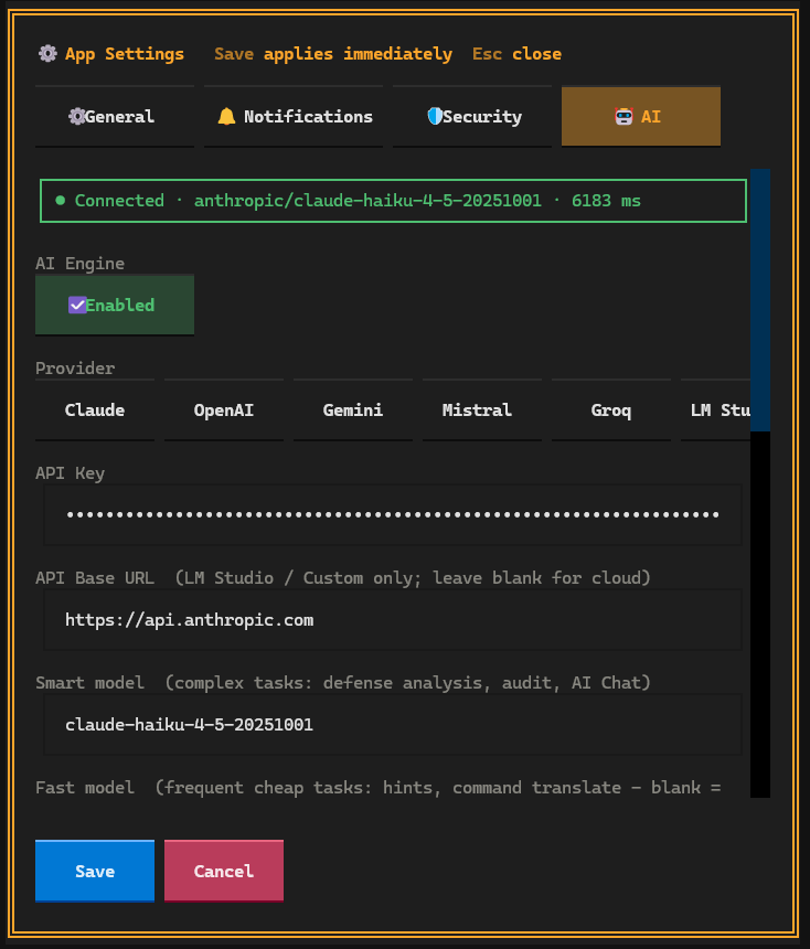 AI Settings