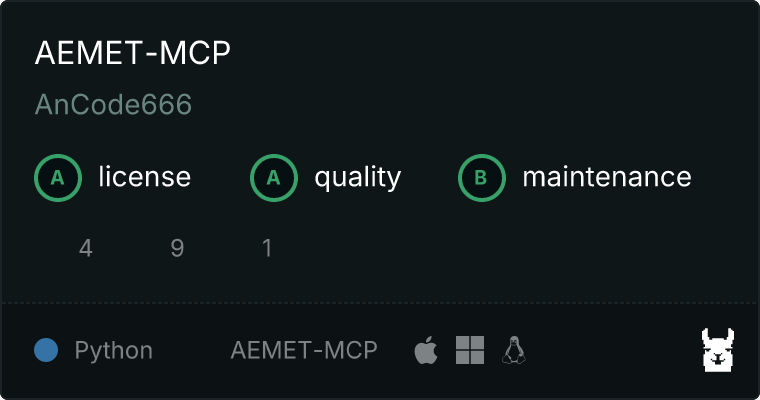 AEMET-MCP MCP server