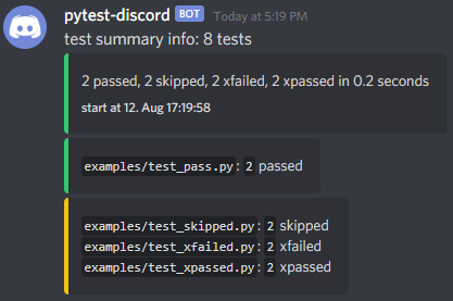 https://github.com/thombashi/pytest-discord/blob/master/ss/pytest-discord_verbose.png