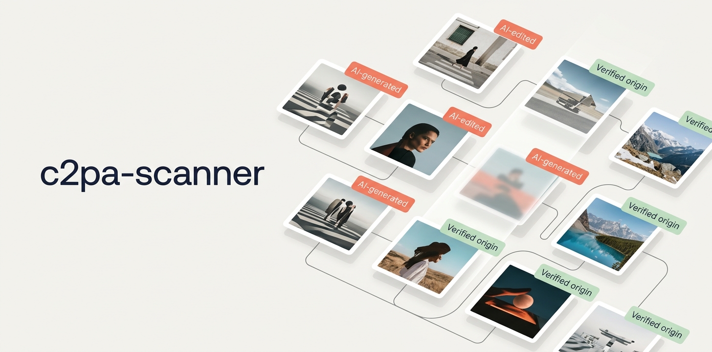 c2pa-scanner - images labeled as AI-generated, AI-edited or verified origin