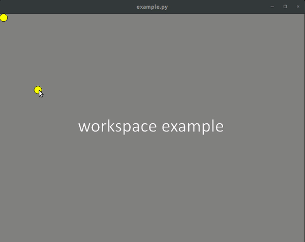 Workspace example