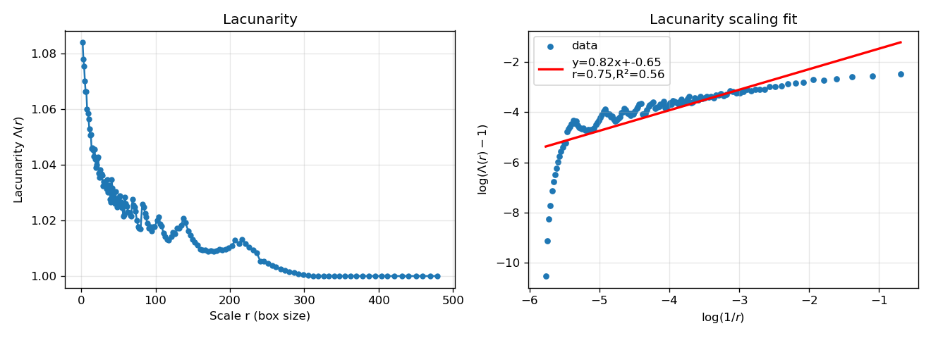 Lacunarity Input